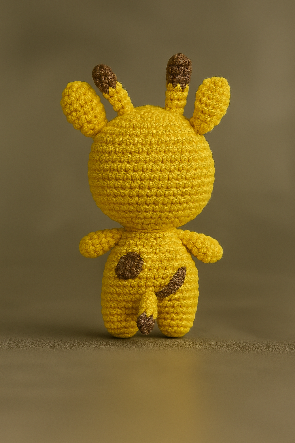 Handmade Crochet Giraffe -15 cm