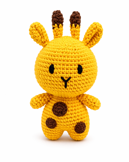 Handmade Crochet Giraffe -15 cm