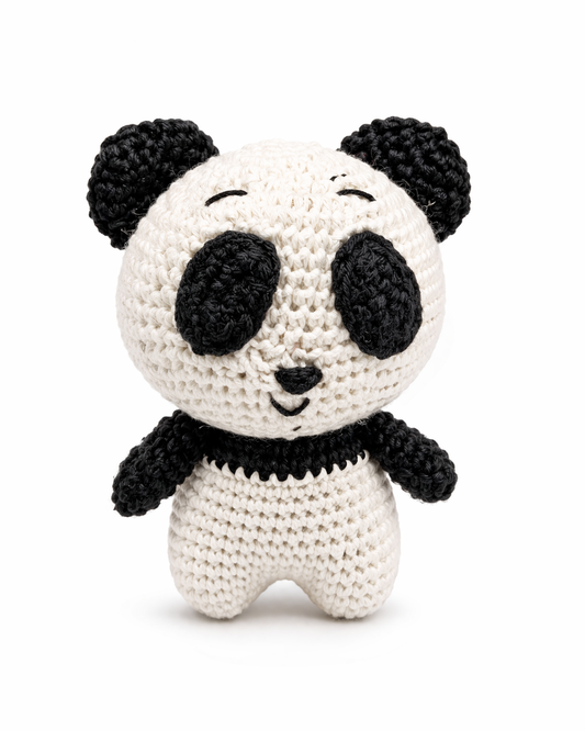 Handmade Crocheted Panda - 15 cm