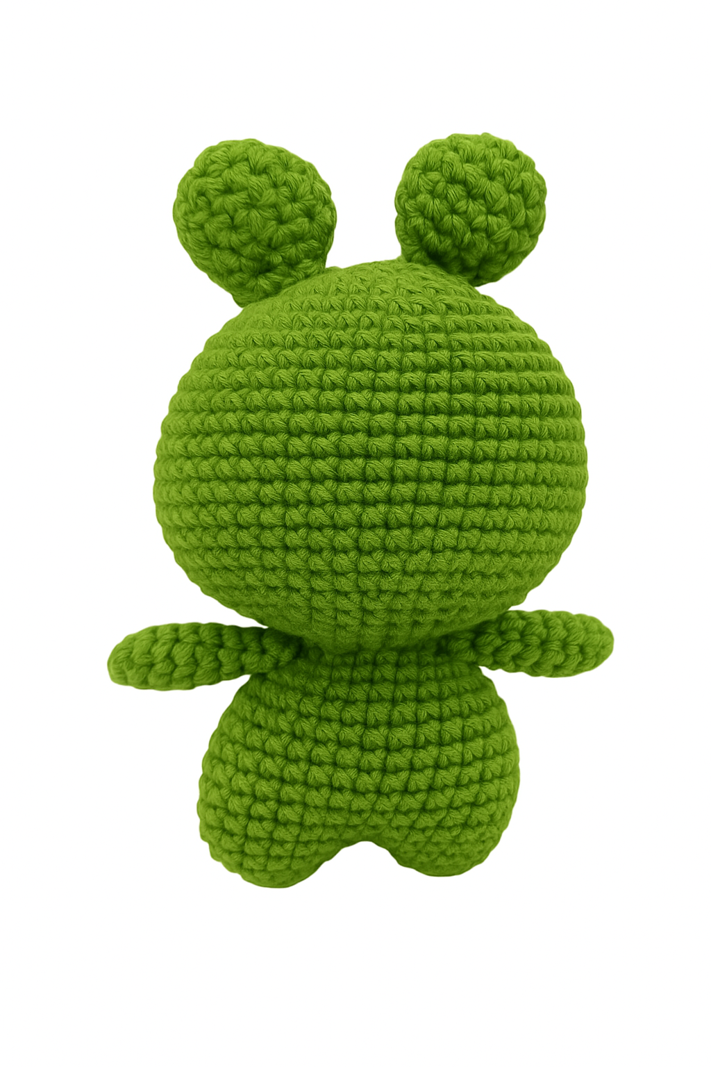 Zuzu the Frog - Handmade Crochet Pocket Pal - 10cm
